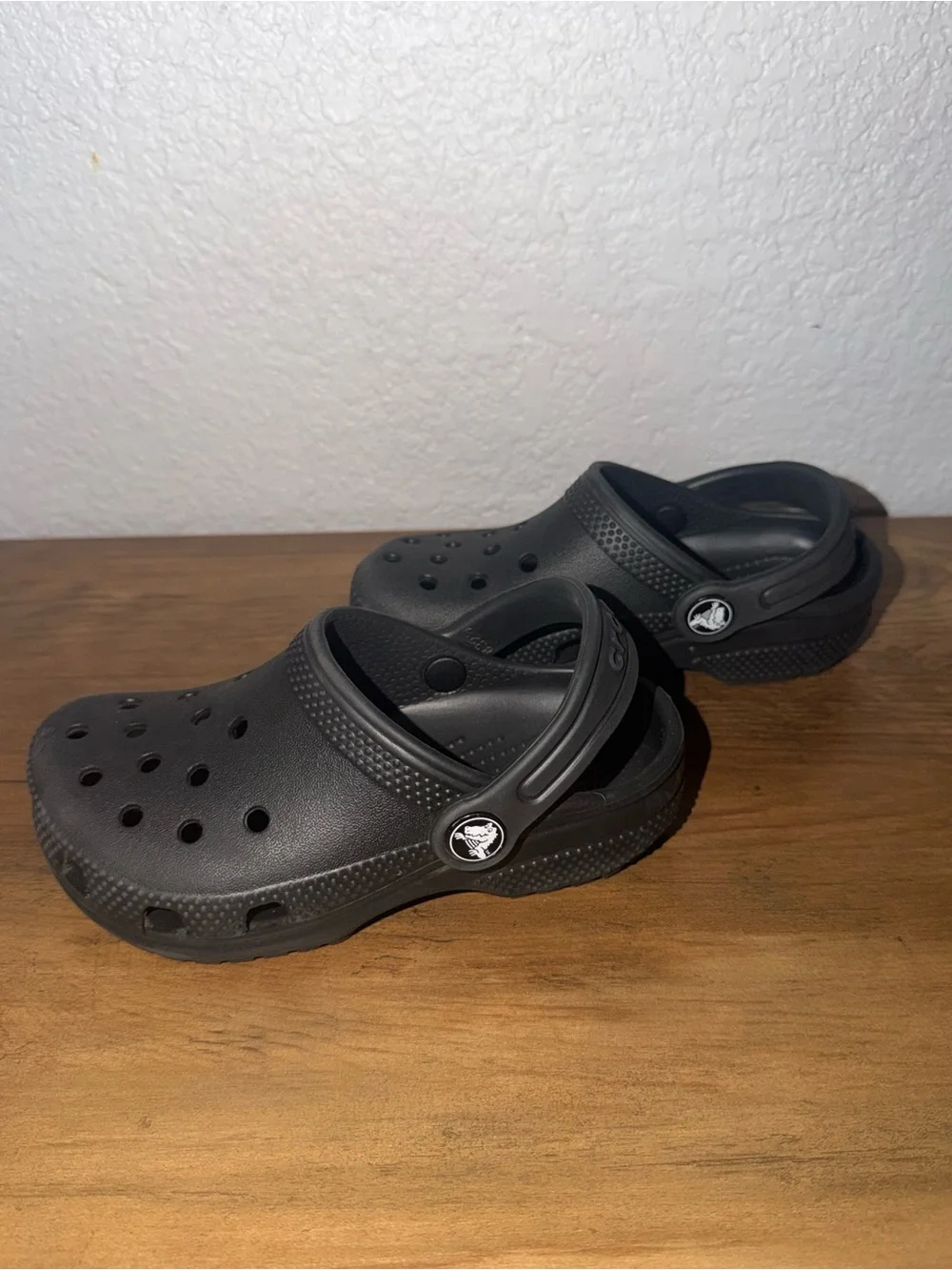 Crocs Kids Clogs & Sandals Lot, Adjustable Strap, Size 10 2 pairs EUC